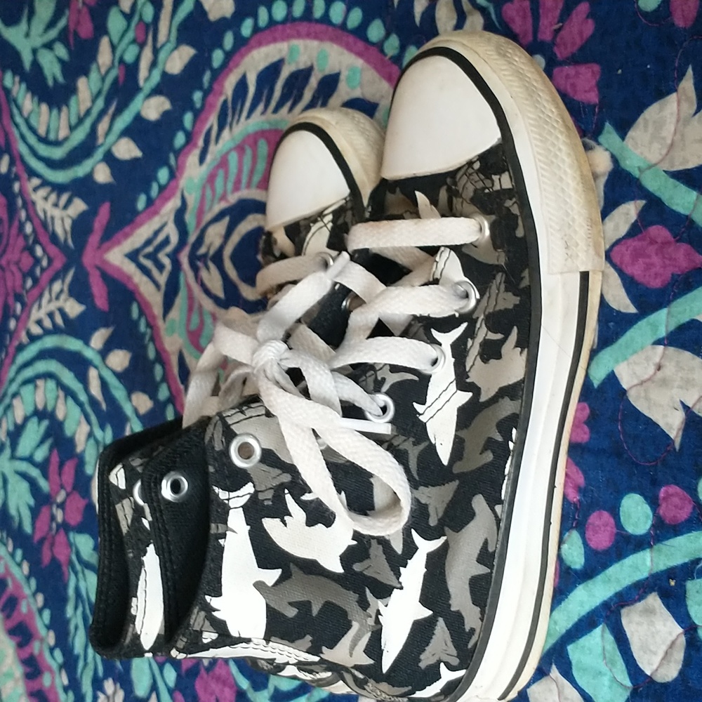 Converse All Star shark high tops